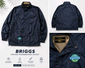 Briggs Vintage Windbreaker Jacket cap type
