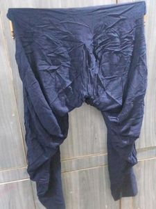 Navy Blue Patiala Pants