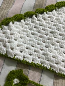 Handmade crochet scarf