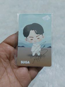 BTS Suga Official Photocard