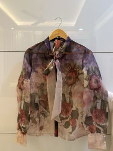 Floral Organza Blouse