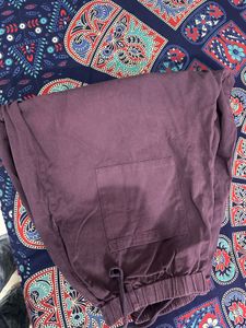 Purple Pocket Joggers