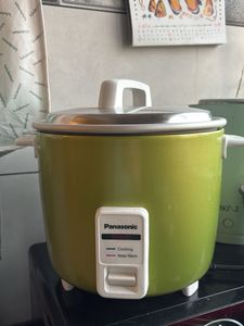 Almost new Panasonic Rice Cooker - Green