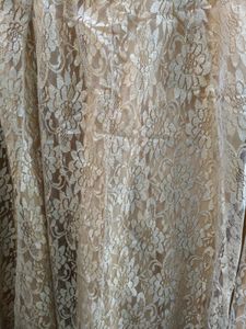 🔥Price Drop 🔥Heavy Flare Golden Ethnic Skirt