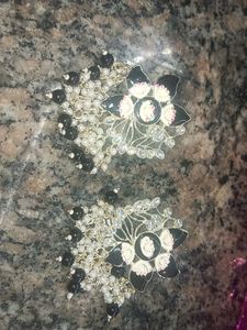 MONKDECOR HLM Meenakari earrings.