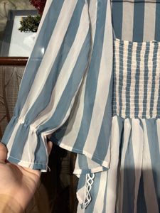 Striped Smocked Sundress