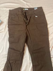 Brown Women's Casual Pants