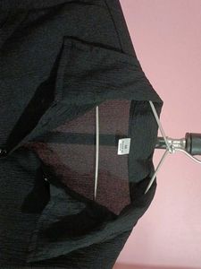 Stylish Dark Button-Up Shirt