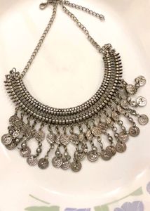 New Boho Coin Statement Necklace