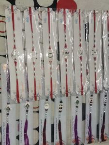 Pack of 12 gotta chandi Rakhis