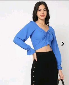 Blue Yousta Women's Top
