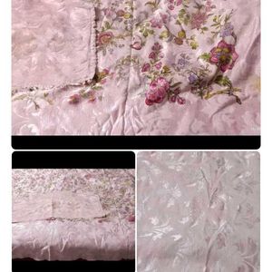Vintage Floral Embroidered Bedding Set