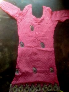 Pink Colour Stiched Kurti...