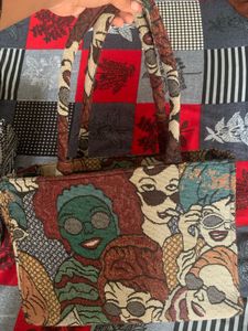 Combo Of 2 Tote Bag Bundle