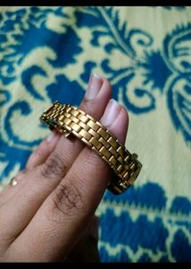 Sonata Gold Watch