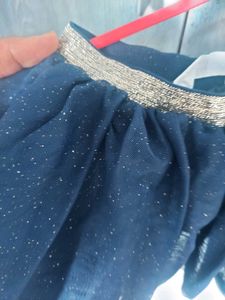 Navy Blue H&amp;M Tulle Skirt