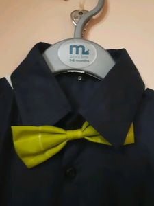 Partywear Boys Shirt Short Set