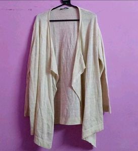 Lightweight Open Front Cardigan
