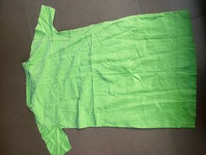 Bright Green Cotton one piece