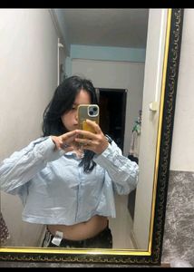 Light Blue Button-Up Shirt