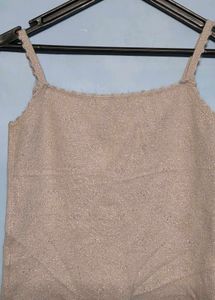 Sparkly Knit Camisole Top for winter