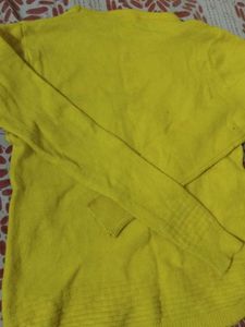 Cute Bunny Yellow Sweater