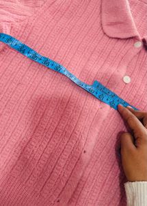 Peach Knit Cardigan
