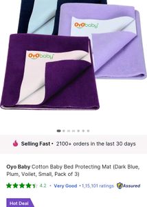 Oyo Baby 3 Rubber Sheets