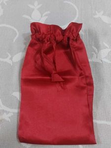 2 Satin Drawstring Pouch Shagun Bags