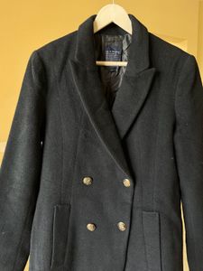 Elegant Black Trench Coat