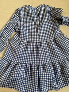 Combo!Zara gingham And black Slip Straight Dress