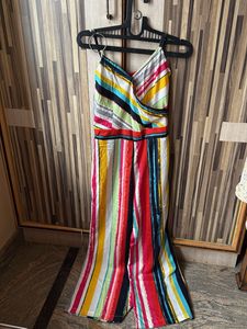 Colorful Striped Jumpsuit