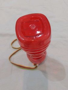 Red Water Bottle with Strap