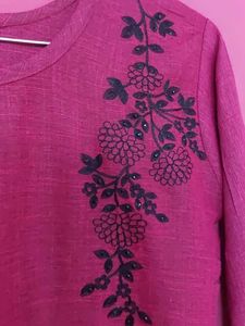 Fabulous kurta set with plazoo