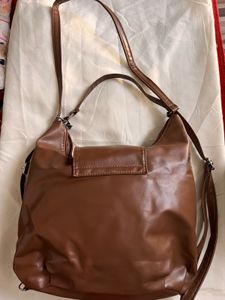 Plaid Shoulder Bag with Cute Detail