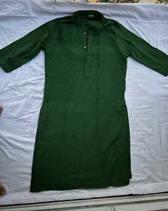 Men's Dark Green Kurta