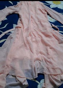 Elegant Pink Kurta Set with plazo