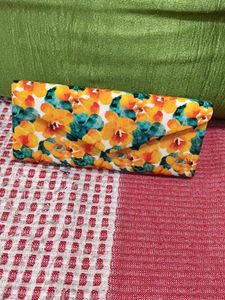 Floral Clutch Bag