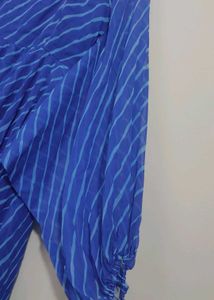 Beautiful Blue🔵Striped Dress For 36 Bust
