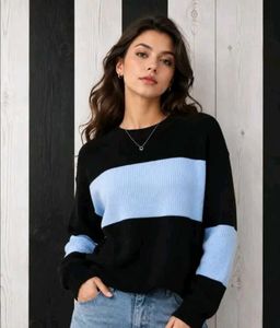 Colorblock Knit T-shirt