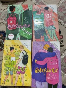 Heartstopper Volumes 1-4 by Alice Oseman