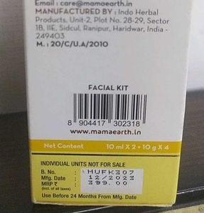 Mamaearth Ubtan Facial Kit Pack Of 2