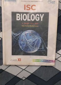 ISC Biology Class XI Textbook