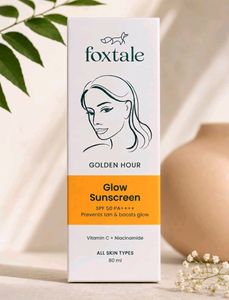 Foxtale Glow Sunscreen SPF 50