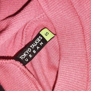 New Pink tokyo talkies S size Crop Top