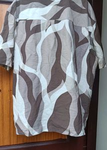 Men's Graphic Print Short Sleeve Shirt