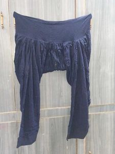 Navy Blue Patiala Pants