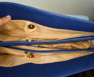 Caprese Blue Laptop Bag-50% discount