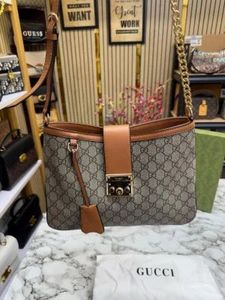 *GG PADLOCK SHOULDER CHAIN BAG*