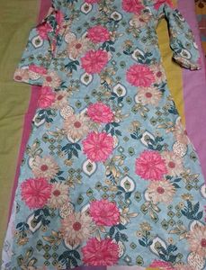 Beautiful Floral Print Kurta